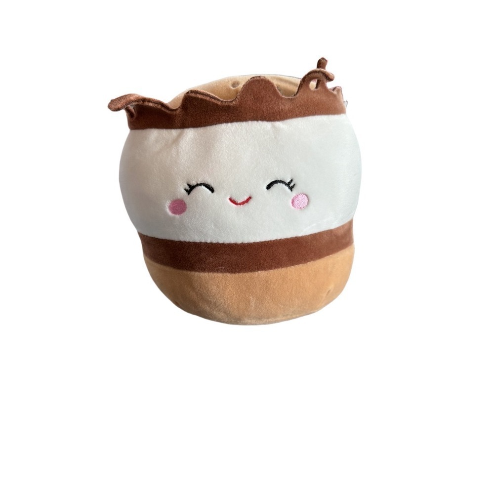 Squishmallow Carmelita S'mores Soft Plush 7-8" Kellytoy Foodie Holiday gift toy